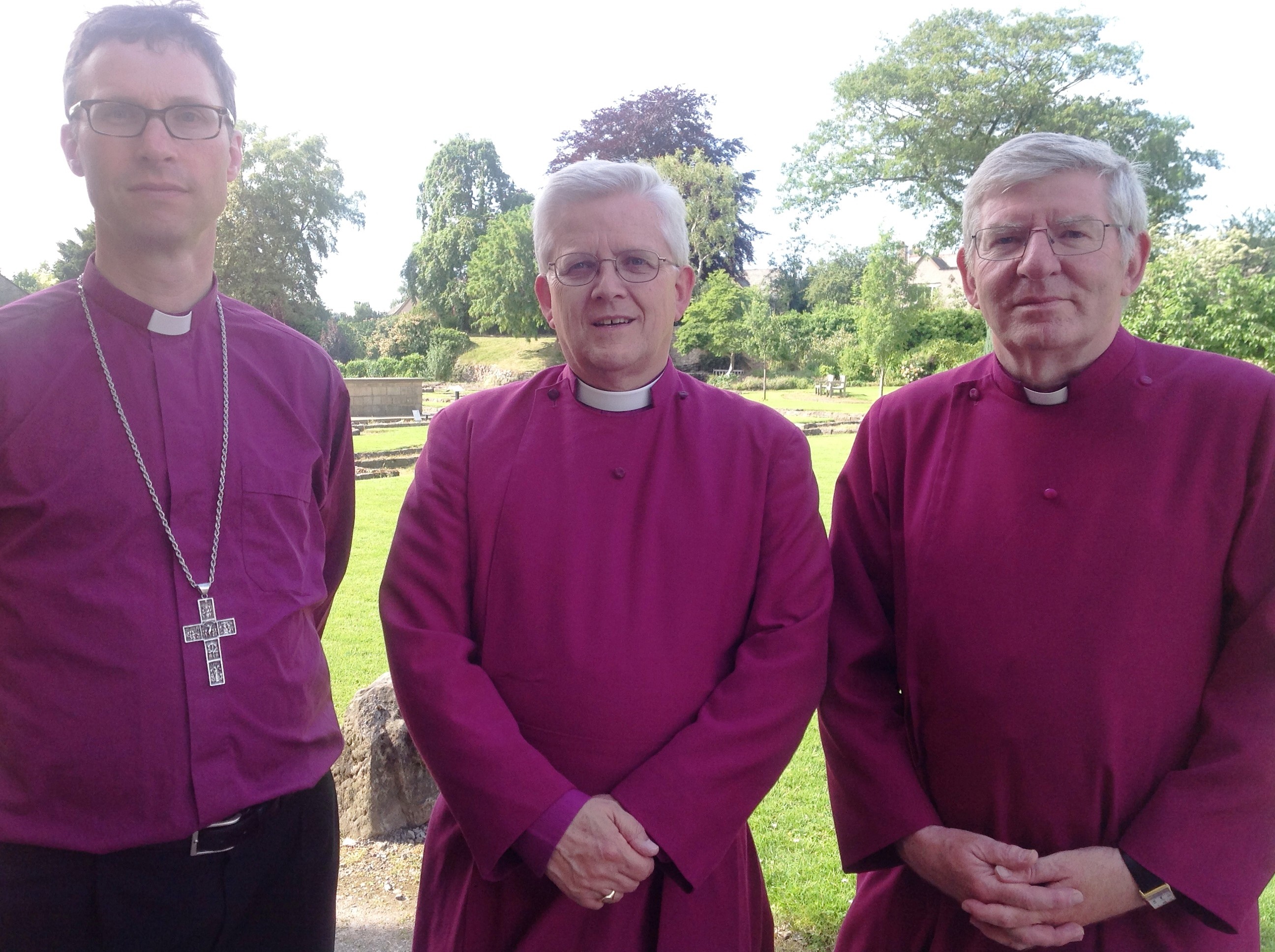 Bishop Philip, Bishop Julian and Bishop Geoff